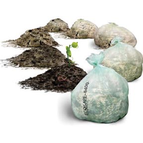 EcoSafe Compostable & Biodegradable Trash Bags