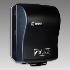 Tork 771828 Black Electronic Hand Towel Dispenser H80